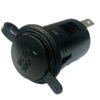 12V Power Socket, 12VDC 20A - Screw Mount