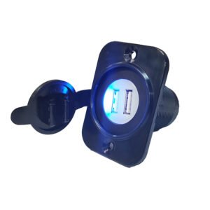 USB-A Dual Port: 2.1A Total (Shared Power)