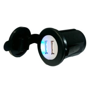 USB-A Dual Port: 2.1A Total (Shared Power)