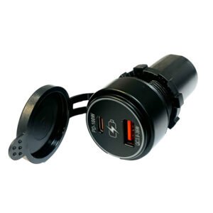 PD USB-C & QC 3.0 USB-A Dual Port: 100W PD USB-C + 36W QC 3.0 USB-A