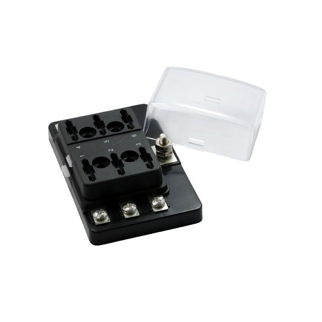 Fuse Block for Regular Blade, 6P