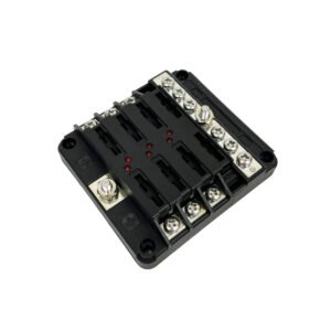 Modular Fuse Block for Regular Blade - LED, 6P
