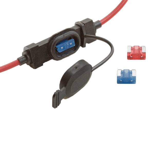 IP65 In-Line for Mini Blade LowPro, 16AWG 15A