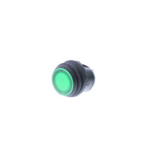 IP65 Round Rocker - 4P DPST OFF-ON, Green LED