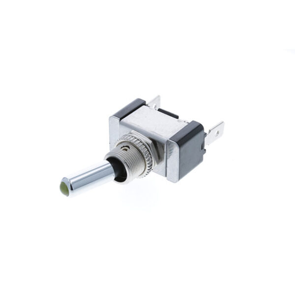 Illumnated Toggle - 3P SPST OFF-ON, Amber LED