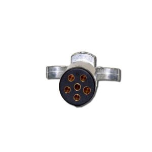 6-Pole Diecast Connector - Plug