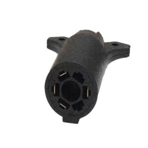 Step-Down Adapter - 7-Pole RV to 4-Pole Flat with Boot