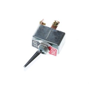 Heavy Duty Toggle - 2P SPSTP OFF-ON, Chrome Plated