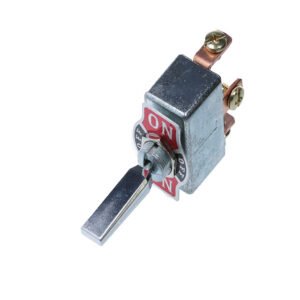 Heavy Duty Toggle - 3P SPDT ON-OFF-ON, Chrome Plated